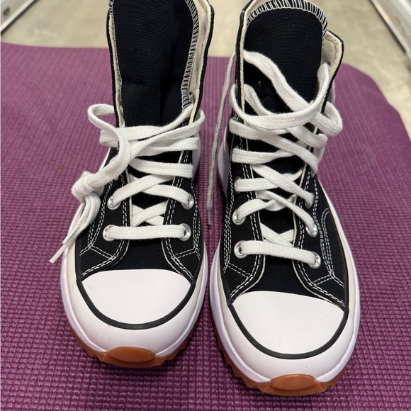 Converse Other - Converse Big Kids Black and White Sneakers